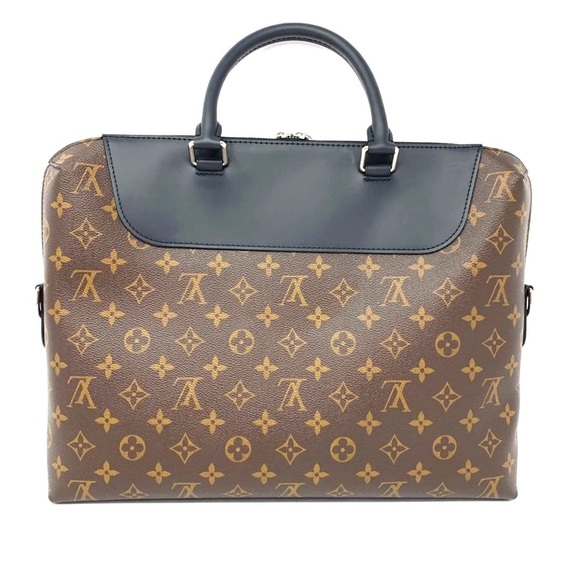 Louis Vuitton | Porte-Documents Jour Brown Monogram Messenger Laptop Bag - Picture 4 of 16